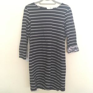 Nautical Stripes with Floral Detail